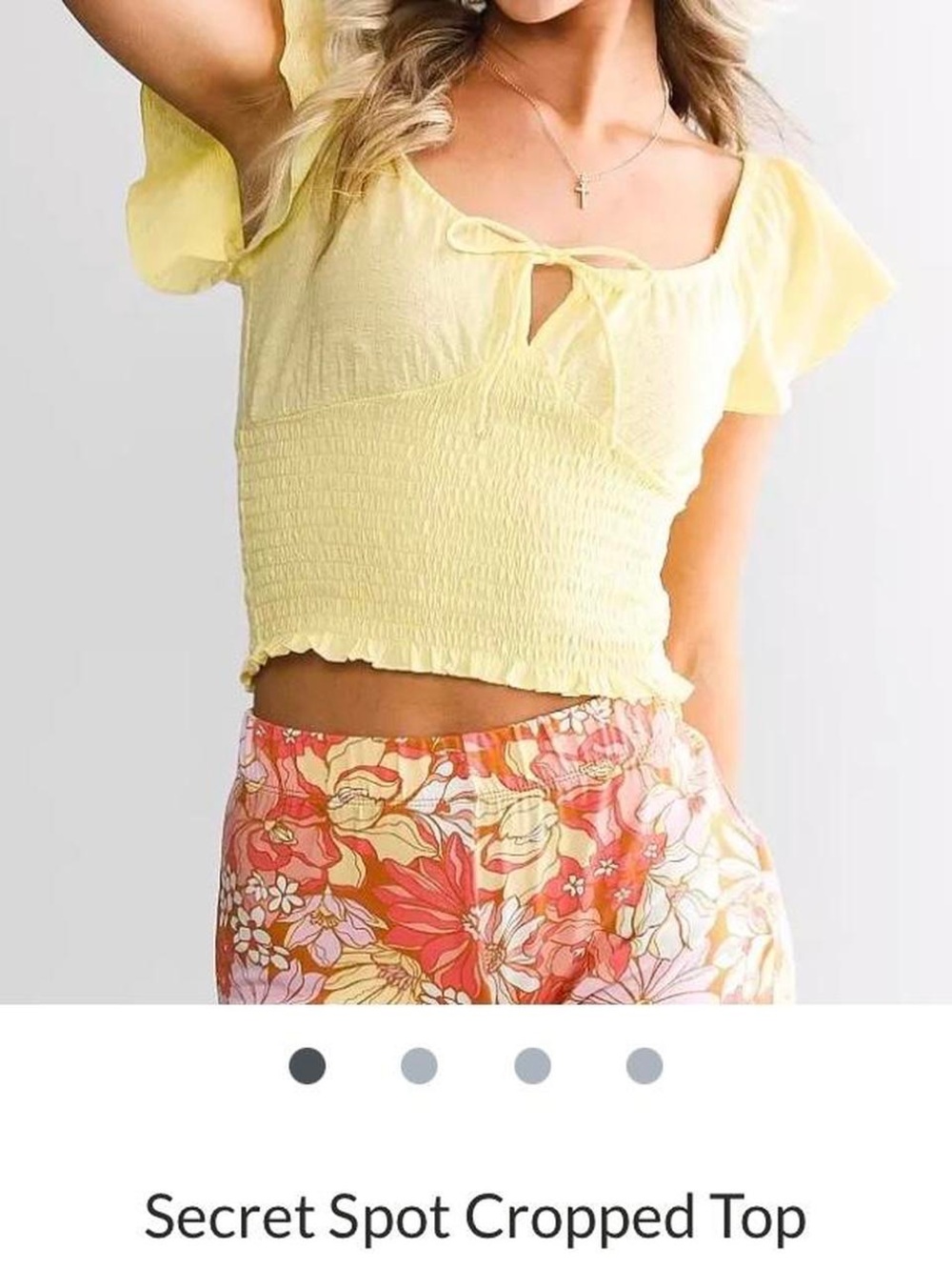 Billabong Secret Spot Cropped Top